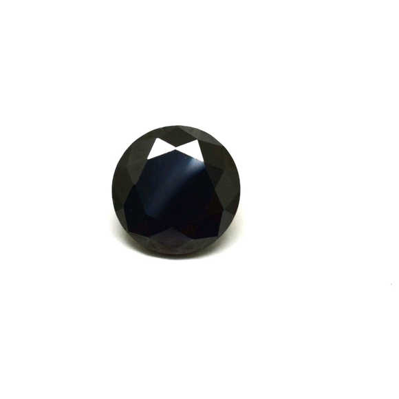 Black Faceted Gemstone